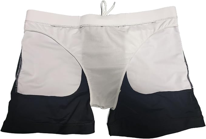 Men's Stretchy Quick-Dry Swim Trunks, 4" Inseam Swimming Shorts with Pockets for Aquatic Sports
